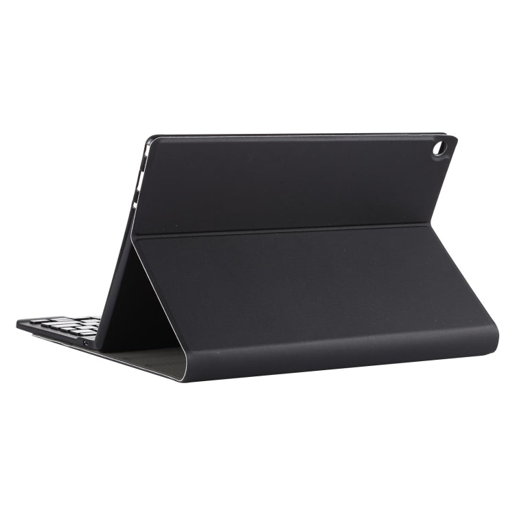 AM10 2 in 1 Removable Bluetooth Keyboard + Protective Leather Tablet Case with Holder for Lenovo M10 FHD Plus 10.3 inch(Black) - Lenovo Keyboard by PMC TechLife | Online Shopping South Africa | PMC TechLife