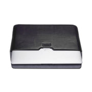 Universal Envelope Style PU Leather Case with Holder for Ultrathin Notebook Tablet PC 15.4 inch, Size: 39x28x1.5cm(Black)