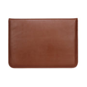 Universal Envelope Style PU Leather Case with Holder for Ultrathin Notebook Tablet PC 15.4 inch, Size: 39x28x1.5cm(Brown)