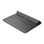 Universal Envelope Style PU Leather Case with Holder for Ultrathin Notebook Tablet PC 13.3 inch, Size: 35x25x1.5cm(Black)