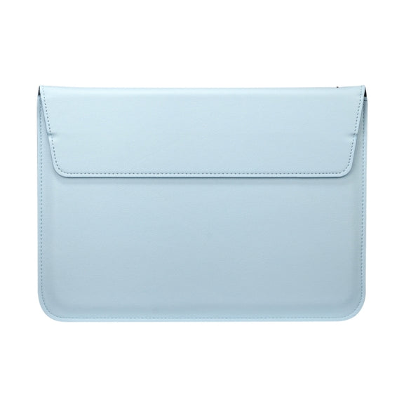 Universal Envelope Style PU Leather Case with Holder for Ultrathin Notebook Tablet PC 13.3 inch, Size: 35x25x1.5cm(Blue)