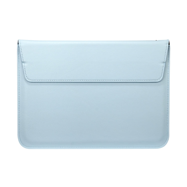 Universal Envelope Style PU Leather Case with Holder for Ultrathin Notebook Tablet PC 13.3 inch, Size: 35x25x1.5cm(Blue)