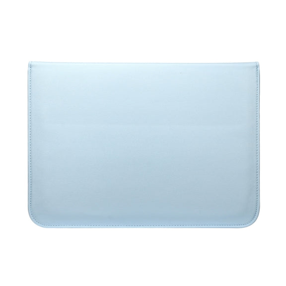 Universal Envelope Style PU Leather Case with Holder for Ultrathin Notebook Tablet PC 13.3 inch, Size: 35x25x1.5cm(Blue)