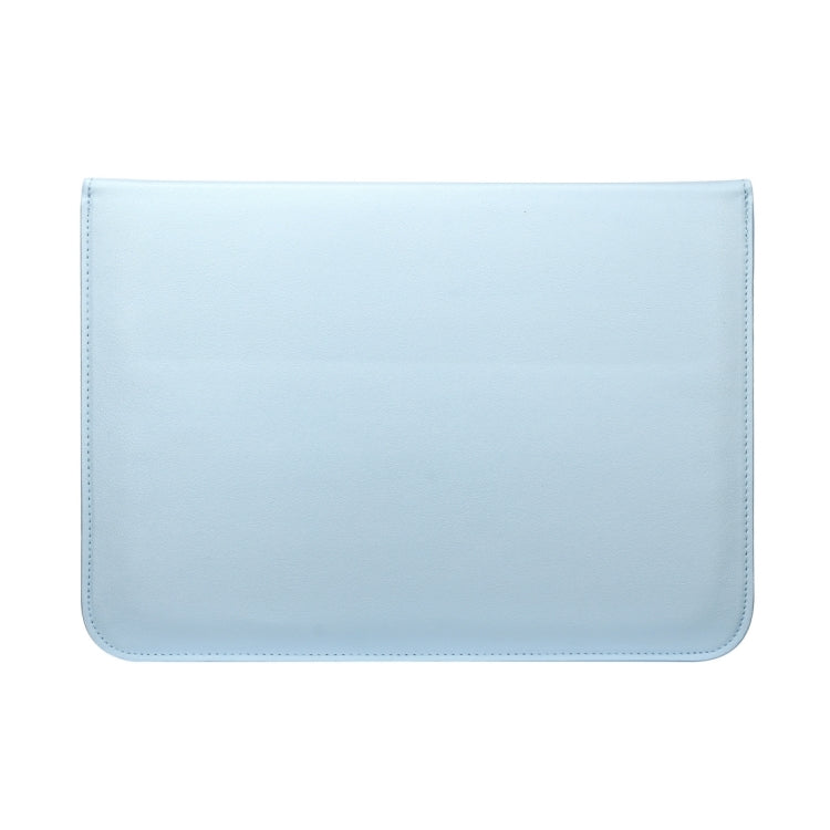 Universal Envelope Style PU Leather Case with Holder for Ultrathin Notebook Tablet PC 13.3 inch, Size: 35x25x1.5cm(Blue)