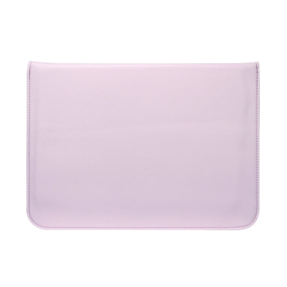 Universal Envelope Style PU Leather Case with Holder for Ultrathin Notebook Tablet PC 11.6 inch, Size: 32.5x21.5x1cm(Pink)