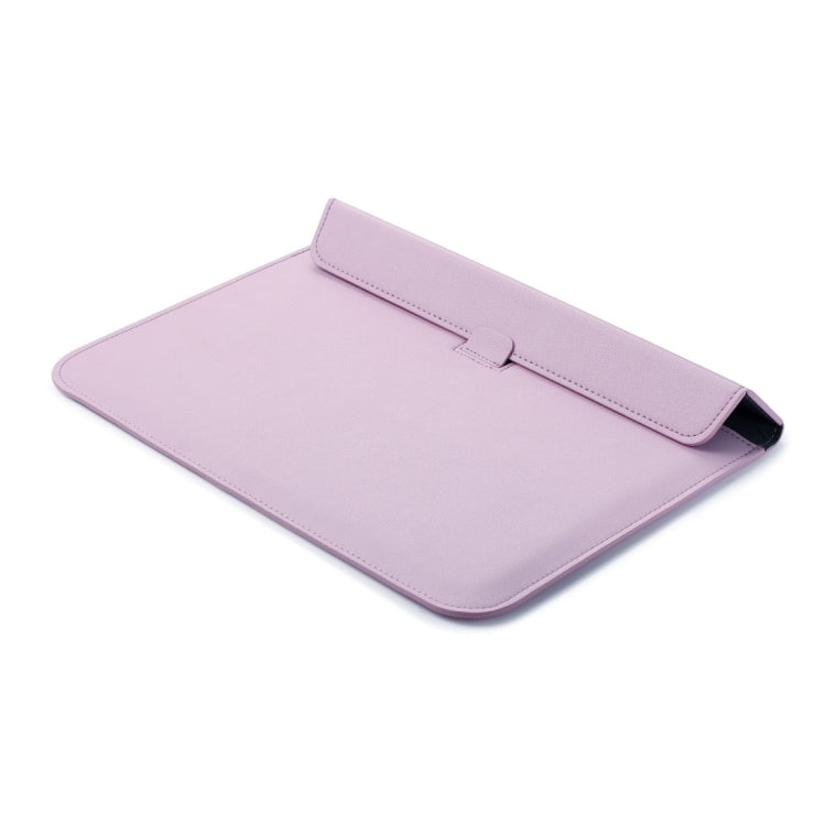 Universal Envelope Style PU Leather Case with Holder for Ultrathin Notebook Tablet PC 11.6 inch, Size: 32.5x21.5x1cm(Pink)