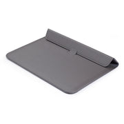 Universal Envelope Style PU Leather Case with Holder for Ultrathin Notebook Tablet PC 11.6 inch, Size: 32.5x21.5x1cm(Grey)
