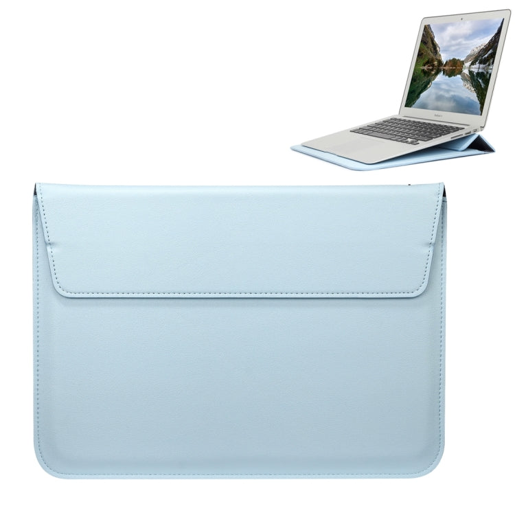 Universal Envelope Style PU Leather Case with Holder for Ultrathin Notebook Tablet PC 11.6 inch, Size: 32.5x21.5x1cm(Blue) - 10 - 11 inch by PMC TechLife | Online Shopping South Africa | PMC TechLife | Buy Now Pay Later Mobicred
