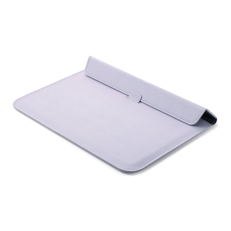 Universal Envelope Style PU Leather Case with Holder for Ultrathin Notebook Tablet PC 11.6 inch, Size: 32.5x21.5x1cm(Purple)