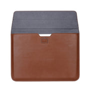 Universal Envelope Style PU Leather Case with Holder for Ultrathin Notebook Tablet PC 11.6 inch, Size: 32.5x21.5x1cm(Brown)