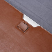 Universal Envelope Style PU Leather Case with Holder for Ultrathin Notebook Tablet PC 11.6 inch, Size: 32.5x21.5x1cm(Brown)