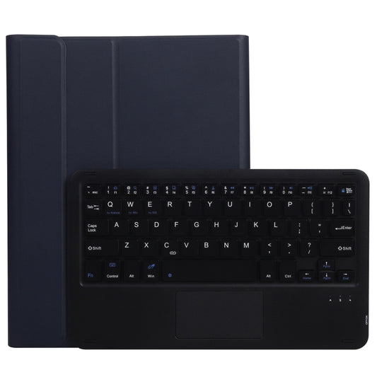 A11-A 2 in 1 Removable Bluetooth Keyboard + Protective Leather Tablet Case with Touchpad & Holder for iPad Pro 11 2022 / 2021 / Air 5 / Air 4 (Black) - For iPad Pro by PMC Jewellery | Online Shopping South Africa | PMC Jewellery | Buy Now Pay Later Mobicred