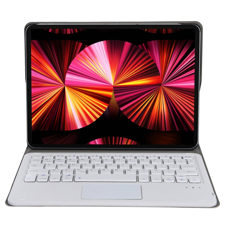 A11-A 2 in 1 Removable Bluetooth Keyboard + Protective Leather Tablet Case with Touchpad & Holder for iPad Pro 11 2022 / 2021 / Air 5 / Air 4(Rose Gold) - For iPad Pro by PMC TechLife | Online Shopping South Africa | PMC TechLife | Buy Now Pay Later Mobicred