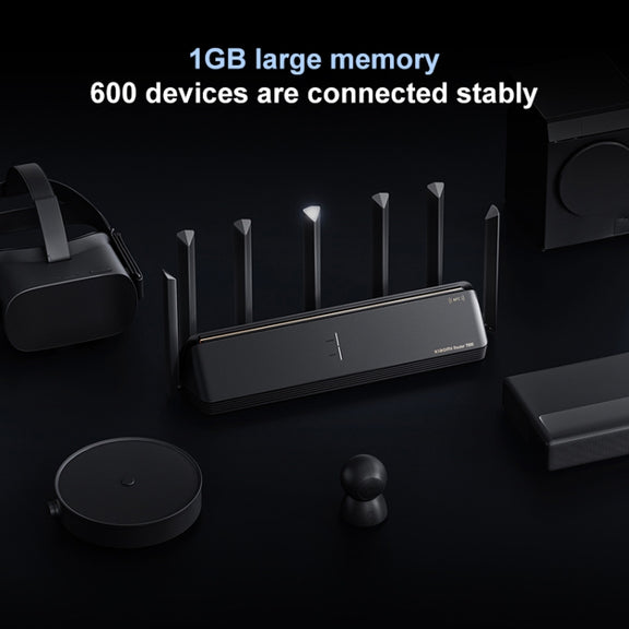 Original Xiaomi WiFi Router BE7000 8-channel Independent Signal Amplifier 1GB Memory, US Plug