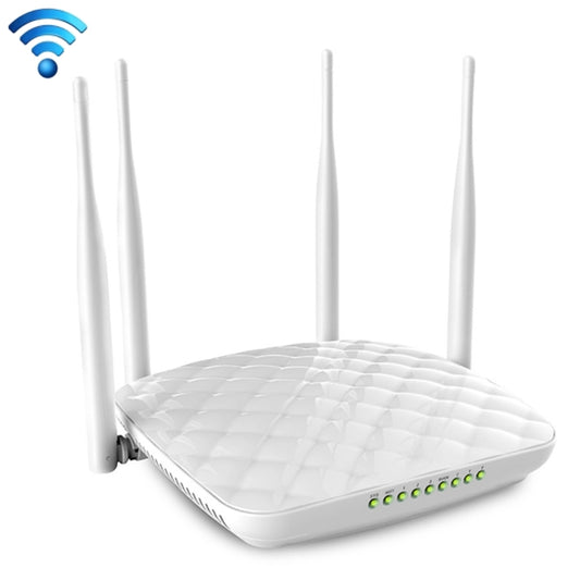 Tenda FH456 Wireless 2.4GHz 300Mbps WiFi Router with 4*5dBi External Antennas(White) - free shipping - PMC Jewellery - Order now!