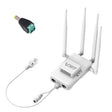 VONETS VAR1200-H 1200Mbps Wireless Bridge External Antenna Dual-Band WiFi Repeater, With DC Adapter Set - free shipping - PMC TechLife - Order now!