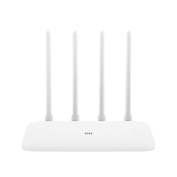 Original Xiaomi WiFi Router 4A Smart APP Control AC1200 1167Mbps 128MB 2.4GHz & 5GHz Dual-core CPU Gigabit Ethernet Port Wireless Router Repeater with 4 Antennas, Support Web & Android & iOS, US Plug(White)