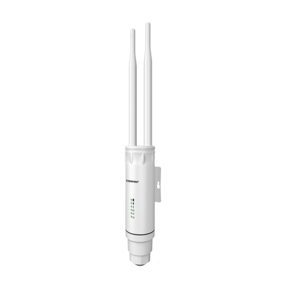 COMFAST CF-EW74 1200Mbs Outdoor Water-resistant Dual Frequency Signal Amplifier Wireless Router Repeater WIFI Base Station with 2 Antennas