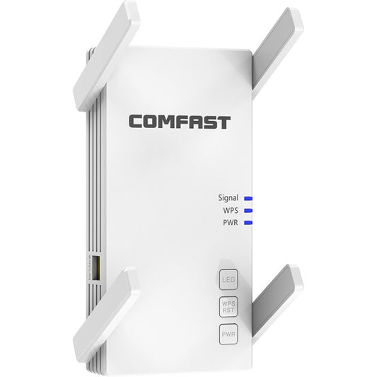 COMFAST CF-AC2100 2100Mbps Wireless WIFI Signal Amplifier Repeater Booster Network Router with 4 Antennas, UK Plug - free shipping - PMC Jewellery - Order now!