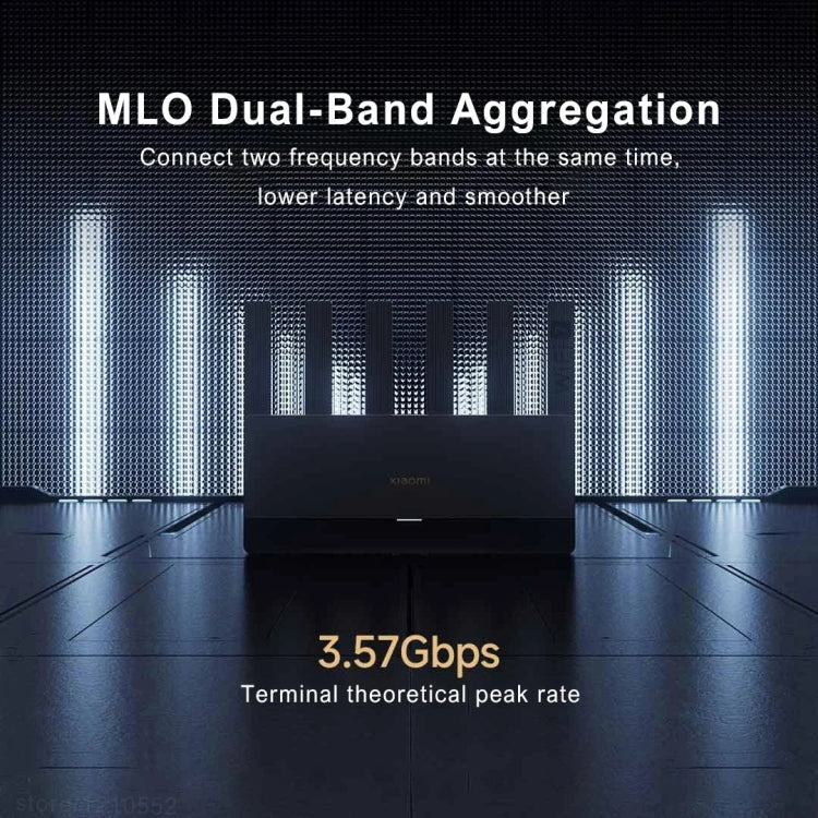 Xiaomi Router BE6500 WiFi 7 2.4GHz 5.0GHz Dual Band 4-Core 2.5G Port, US Plug (Black) - free shipping - PMC Jewellery - Order now!