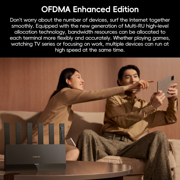 Xiaomi Router BE6500 WiFi 7 2.4GHz 5.0GHz Dual Band 4-Core 2.5G Port, US Plug (Black) - free shipping - PMC Jewellery - Order now!