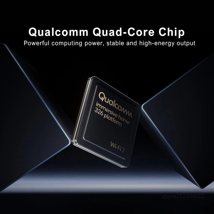 Xiaomi Router BE6500 WiFi 7 2.4GHz 5.0GHz Dual Band 4-Core 2.5G Port, US Plug (Black) - free shipping - PMC Jewellery - Order now!