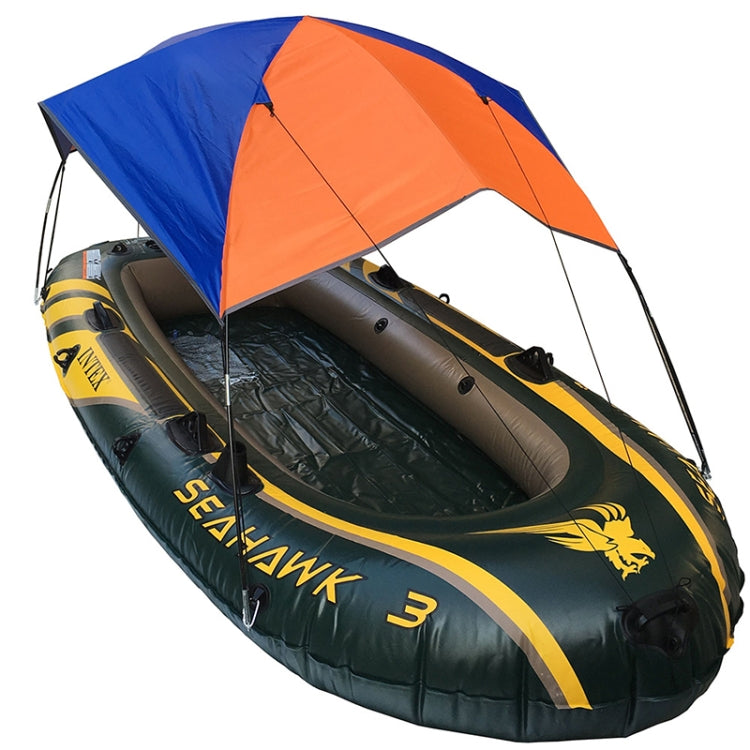 68347 Folding Awning Canoe Rubber Inflatable Boat Parasol Tent for 2 Person,Boat is not Included - Marine Accessories & Parts by PMC TechLife | Online Shopping South Africa | PMC TechLife | Buy Now Pay Later Mobicred