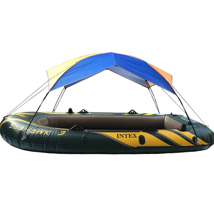 68351 Folding Awning Canoe Rubber Inflatable Boat Parasol Tent for 4 Person,Boat is not Included - Marine Accessories & Parts by PMC TechLife | Online Shopping South Africa | PMC TechLife | Buy Now Pay Later Mobicred