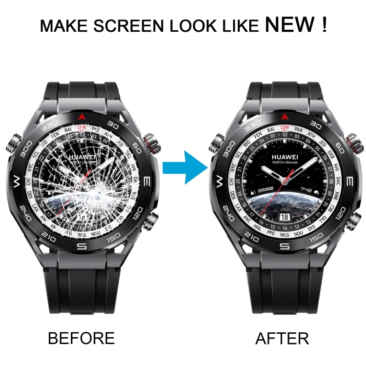 For Huawei Watch Ultimate Original LCD Screen Digitizer Full Assembly with Frame (Black)