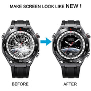 For Huawei Watch Ultimate Original LCD Screen Digitizer Full Assembly with Frame (Silver)
