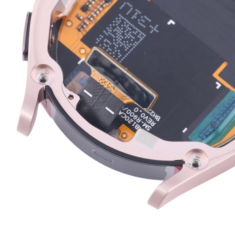 Original LCD Screen Digitizer Full Assembly with Frame for Samsung Galaxy Watch5 40mm SM-R900/R905 (Pink)
