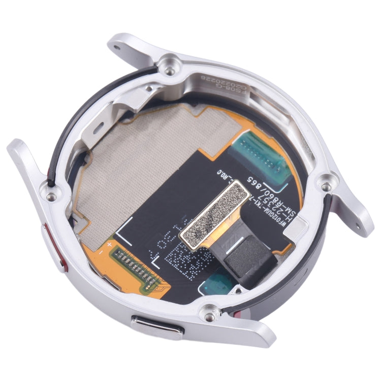 Original LCD Screen Digitizer Full Assembly with Frame for Samsung Galaxy Watch4 40mm SM-R860/R865 (Silver) - free shipping - PMc TechLife - Order now!