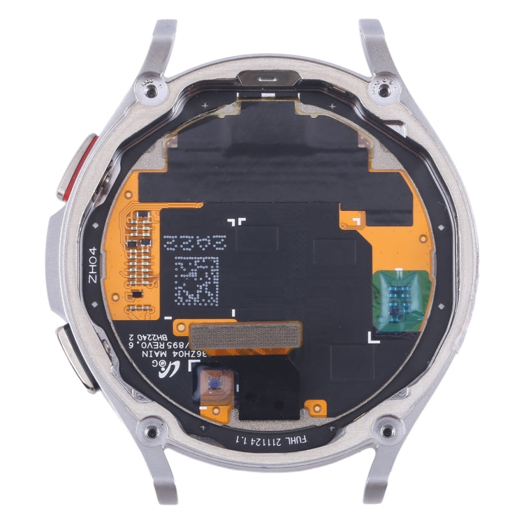 Original LCD Screen Digitizer Full Assembly with Frame for Samsung Galaxy Watch4 Classic 46mm SM-R890/R895 (Silver)