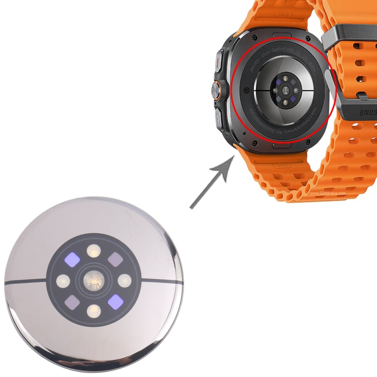 For Samsung Galaxy Watch7 40mm SM-L300 Original Glass Back Cover with Heart Rate