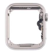 For Apple Watch Series 5 40mm LTE Stainless Steel Middle Frame Bezel Plate with Crown Spin Axis Flex Cable (Silver)