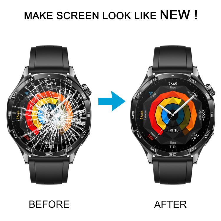 For Huawei Watch GT 5 46mm Original LCD Screen Digitizer Full Assembly With Frame (Silver)