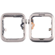 For Apple Watch Series 5 44mm LTE Stainless Steel Middle Frame Bezel Plate with Crown Spin Axis Flex Cable