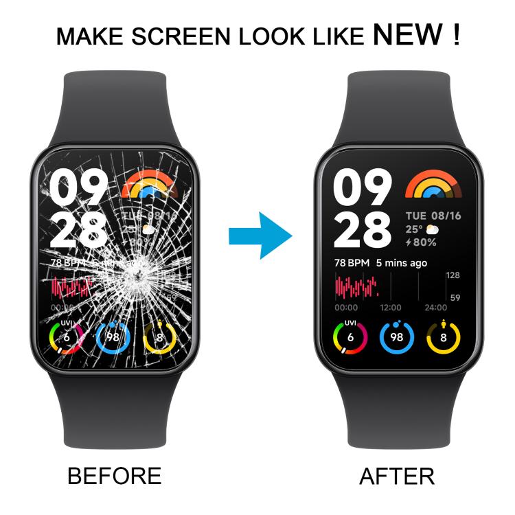 For Xiaomi Mi Band 8 Pro Original Front Screen Outer Glass Lens - For Xiaomi by PMC Jewellery | Online Shopping South Africa | PMC Jewellery | Buy Now Pay Later Mobicred