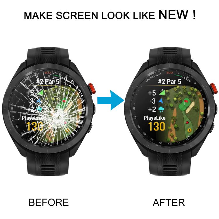 For Garmin Approach S70 47mm Original LCD Screen with Digitizer Full Assembly - For Garmin by PMc TechLife | Online Shopping South Africa | PMc TechLife | Buy Now Pay Later Mobicred