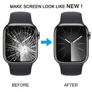 For Apple Watch Series 9 45mm Front Screen Outer Glass Lens with OCA