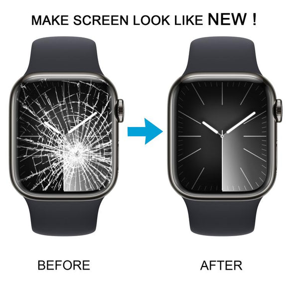 For Apple Watch Series 9 45mm Front Screen Outer Glass Lens with OCA