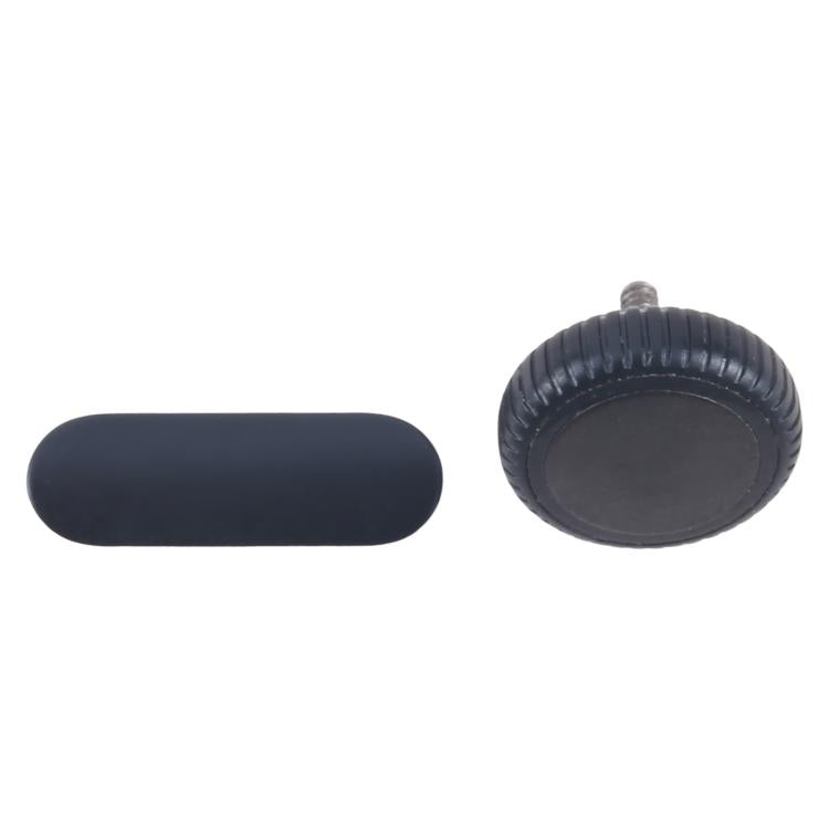 For Apple Watch Series 9 41mm / 45mm GPS Version Watch Crown Nut / Power Button Set (Midnight)