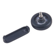 For Apple Watch Series 9 41mm / 45mm GPS Version Watch Crown Nut / Power Button Set (Midnight)