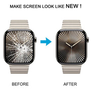 For Apple Watch Series 10 46mm Front Screen Outer Glass Lens with OCA