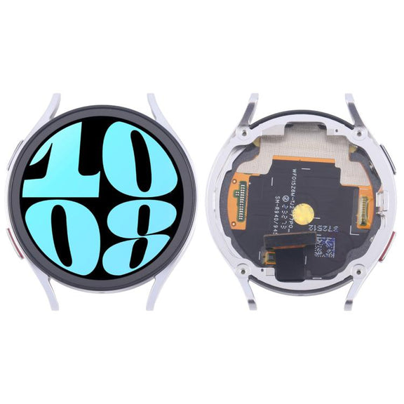 For Samsung Galaxy Watch6 44mm SM-R940/R945 Original LCD Screen Digitizer Full Assembly with Frame (Silver)