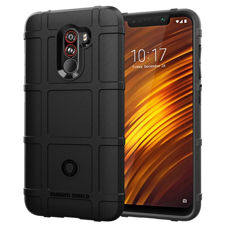 Full Coverage Shockproof TPU Case for Xiaomi Pocophone F1 (Black) - Xiaomi Cases by PMC TechLife | Online Shopping South Africa | PMC TechLife | Buy Now Pay Later Mobicred