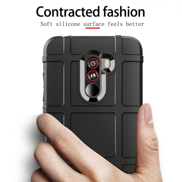 Full Coverage Shockproof TPU Case for Xiaomi Pocophone F1 (Black) - Xiaomi Cases by PMC TechLife | Online Shopping South Africa | PMC TechLife | Buy Now Pay Later Mobicred