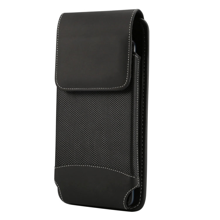Universal Hanging Waist Oxford Cloth Case for 6.4-6.5 inch Mobile Phones, with Carabiner(Black) - Xiaomi Cases by PMC TechLife | Online Shopping South Africa | PMC TechLife | Buy Now Pay Later Mobicred