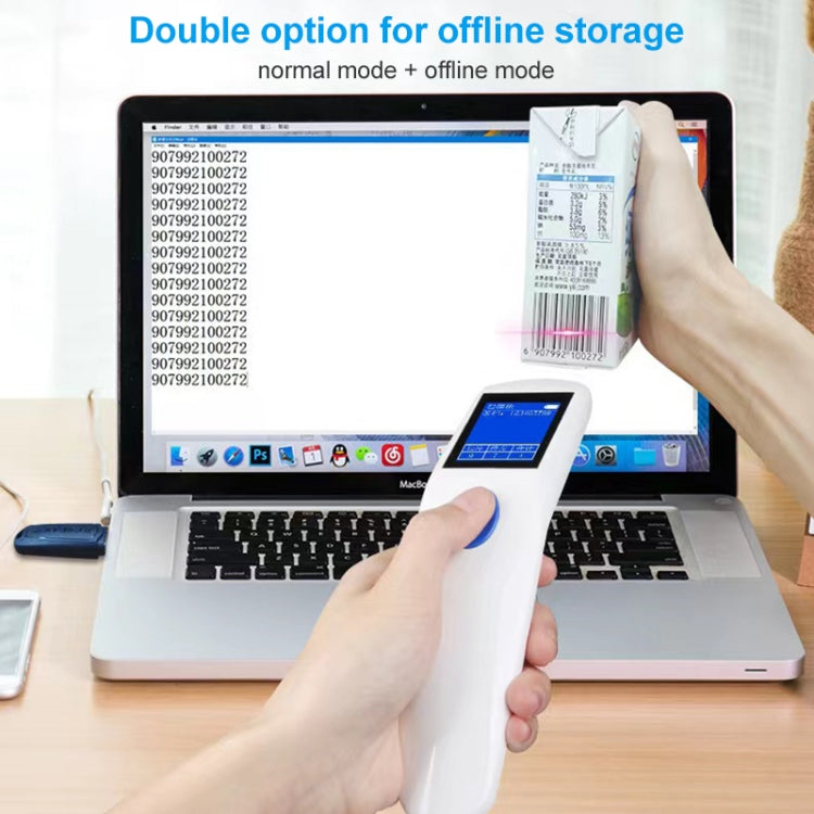 NEWSCAN NS1103H One-dimensional Red Light Wireless Barcode Scanner Collector - free shipping - PMC TechLife - Order now!