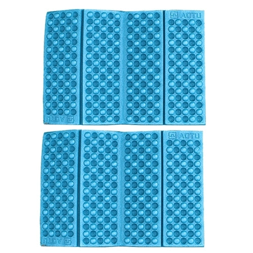2 PCS Portable Folding Cellular Massage Cushion Outdoors Damp Proof Picnic Seat Mats EVA Pad(Blue) - Camping Mats by PMC TechLife | Online Shopping South Africa | PMC TechLife | Buy Now Pay Later Mobicred